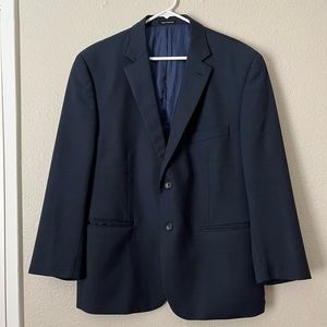 Pronto Uomo Navy Men's Suit Jacket